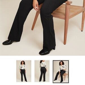 Maurices Elegant Black Flare Pants